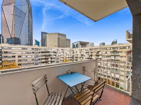 vente appartement 3 pièces de 47m² - 92800 puteaux
