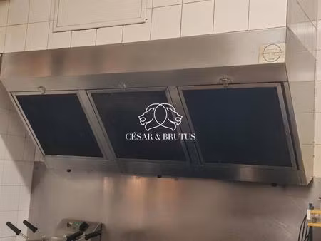 restaurant- vieux lyon centre - 150 m2-extraction-terrasse