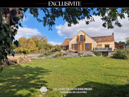 superbe longére avec extension contemporaine