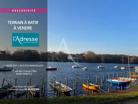 terrain à bâtir à vendre - cadre exceptionnel