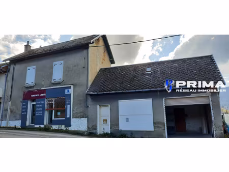 maison t3 avec local commercial