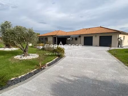 à la porte de bergerac – magnifique contemporain haut de gamme de plain-pied  184 m² habit