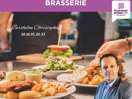 exclusif ! bar brasserie 80 couverts  terrasse 110 places