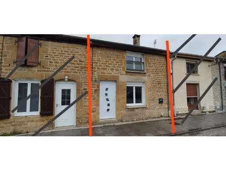 maison mitoyenne de 83 m2 sh à renwez