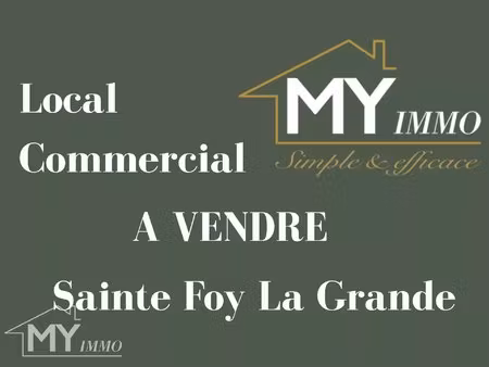 ste foy la grande : local commercial loué