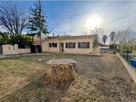 villa plain pied avec garage et jardin