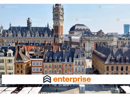 a louer - local commercial - 1614 m2 - emplacement n°1 lille centre