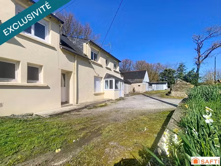 vente maison 5 pièces 92 m² saint-thois (29520)