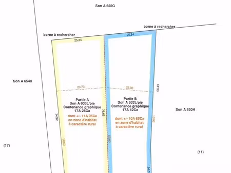 terrain à vendre à rue des panneries rongy (rbu68707)