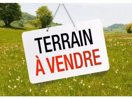 terrain constructible à vendre