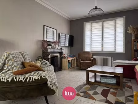 rive droite/monod | mancelle | 3 chambres et 1 bureau