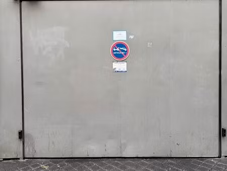 location parking sous-terrain sécurisé - paris 18