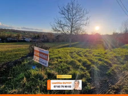 vente terrain 7070 m² à souvigny (03210)  35 000 €