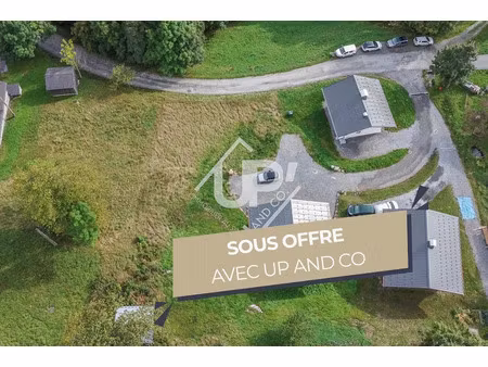 vente terrain 484 m² à la giettaz (73590)  147 000 €