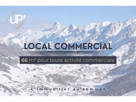 vente locaux professionnels 1 pièce 66.1 m² à la clusaz (74220)  350 000 €