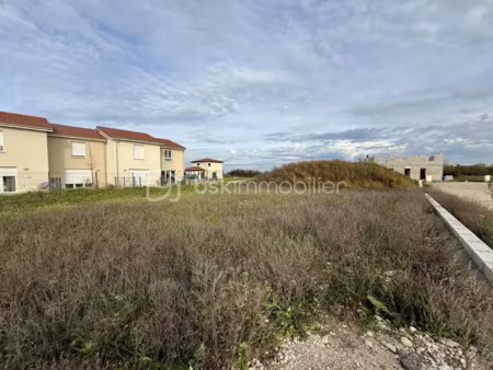 vente terrain 383 m² à genas (69740)  280 000 €