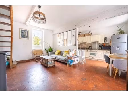 maison centre ville les mureaux - 3 chambres - avec jardin