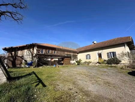 gasconne rénovée  plain-pied  jardin