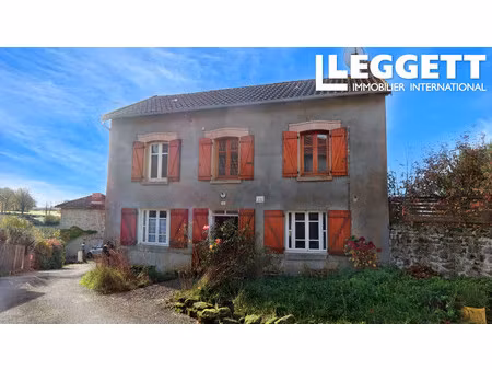 achat maison 4 pièces 71m² cheissoux 87460