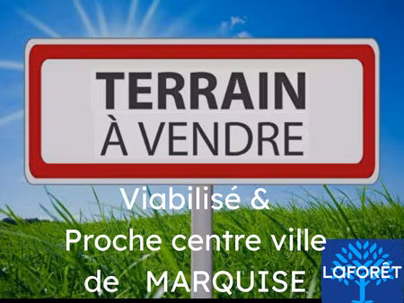 terrain marquise à vendre