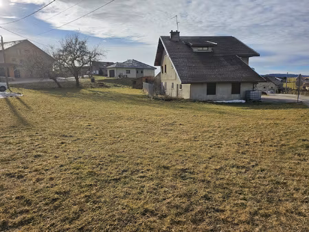 achat terrain 900m² bugny 25520