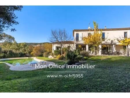 référence : 5955-aus - bastide contemporaine - piscine - appartement indépendant