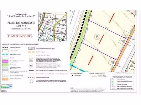 terrain constructible à vendre
