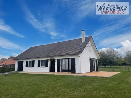 maison plain pied  3 chambres  garage  cave sur 6420 m2