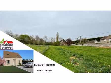 terrain à bâtir de 1000 m² à saint-lubin-de-la-haye (28)