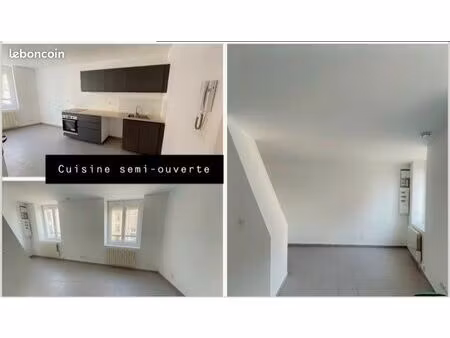 appartement de 60m2 centre de la ricamarie