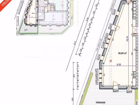 vente bureau 80 m² la ravoire (73490)