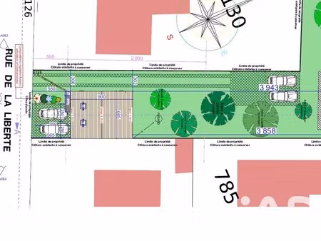 vente terrain 140 m² mantes-la-jolie (78200)