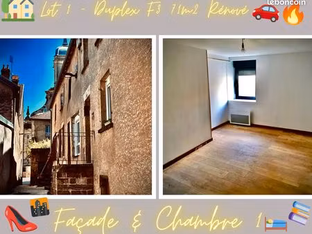 ? immeuble de rapport investisseur  2 lots  refait à neuf  prêt à louer  rentabilité 13% ?