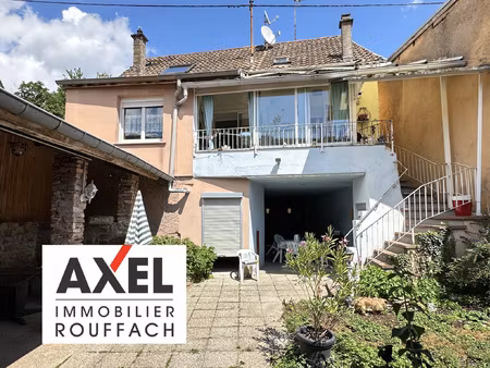 a soulzmatt maison 5 pieces 100 m2 avec cour interieure et