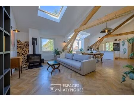 duplex de charme avec vue sur le lac