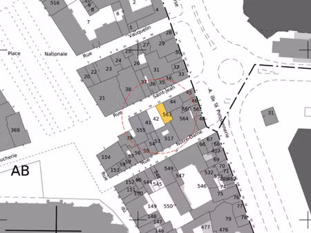 vente terrain 140 m² à dieppe (76200)  295 000 €