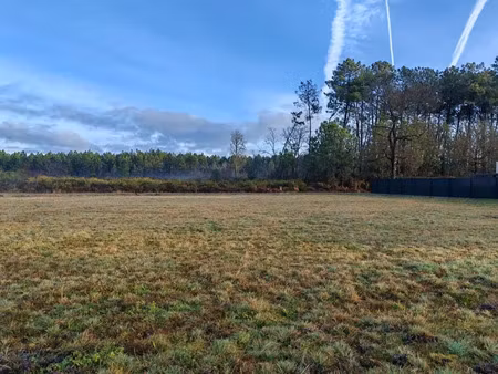 vente terrain 1321 m² à hinx (40180)  132 000 €