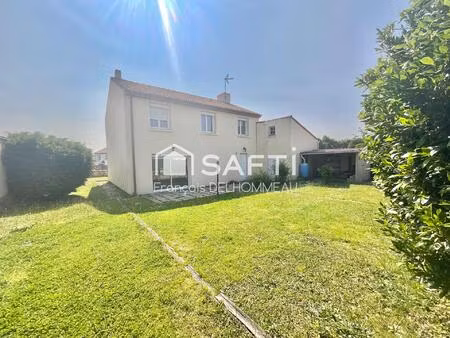 maison 120m2  5 chambres  garage camping-car sur un terrain de 497m2