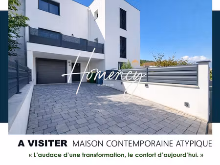 maison contemporaine atypique 4 chambres avec annexes - gara