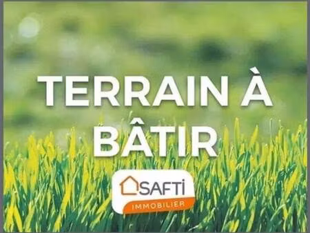 terrain constructible à vendre