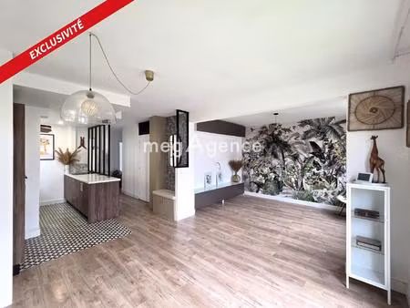 appart 3 pieces refait à neuf + box + 2 caves