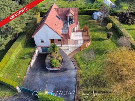 maison d'architecte / 4 ch / sous-sol complet