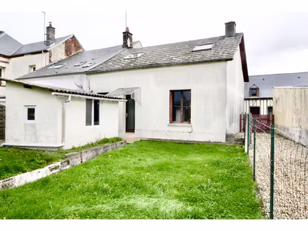 vente maison 3 chambres et jardin proche fécamp 76400
