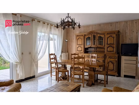 maison de plain-pied sur sous-sol total