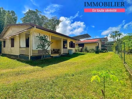 remire-montjoly (97354) - ensemble de deux maisons individuelles + un abri de jardin