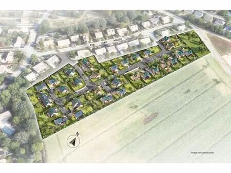 terrain constructible viabilisé à vendre