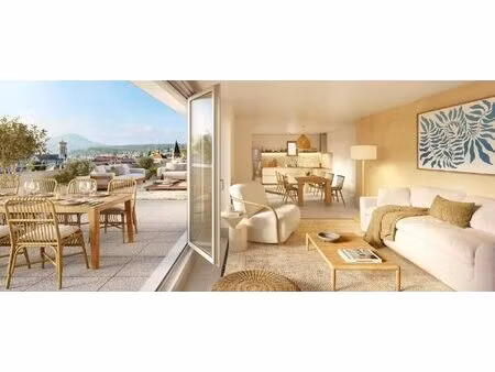 vente programme neuf t3  t4 pièces 64 à 77 m² moirans (38430)