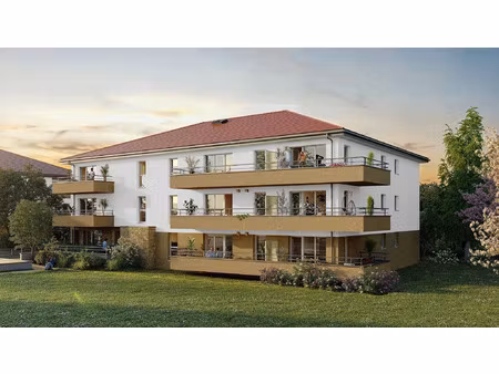 vente programme neuf t2  t3  t4 pièces 46 à 80 m² brézins (38590)