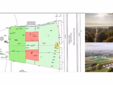 terrain à bâtir à vendre à brusselsesteenweg 348 a melle (rbu69863)
