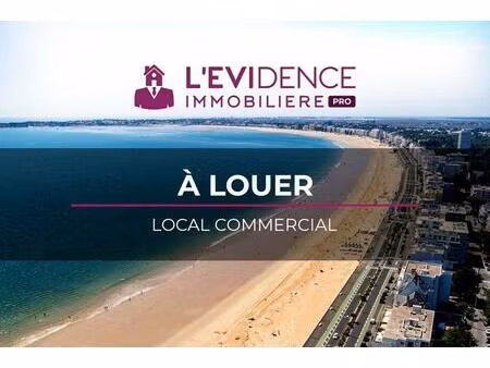 location commerce 210 m² à la baule-escoublac (44500)